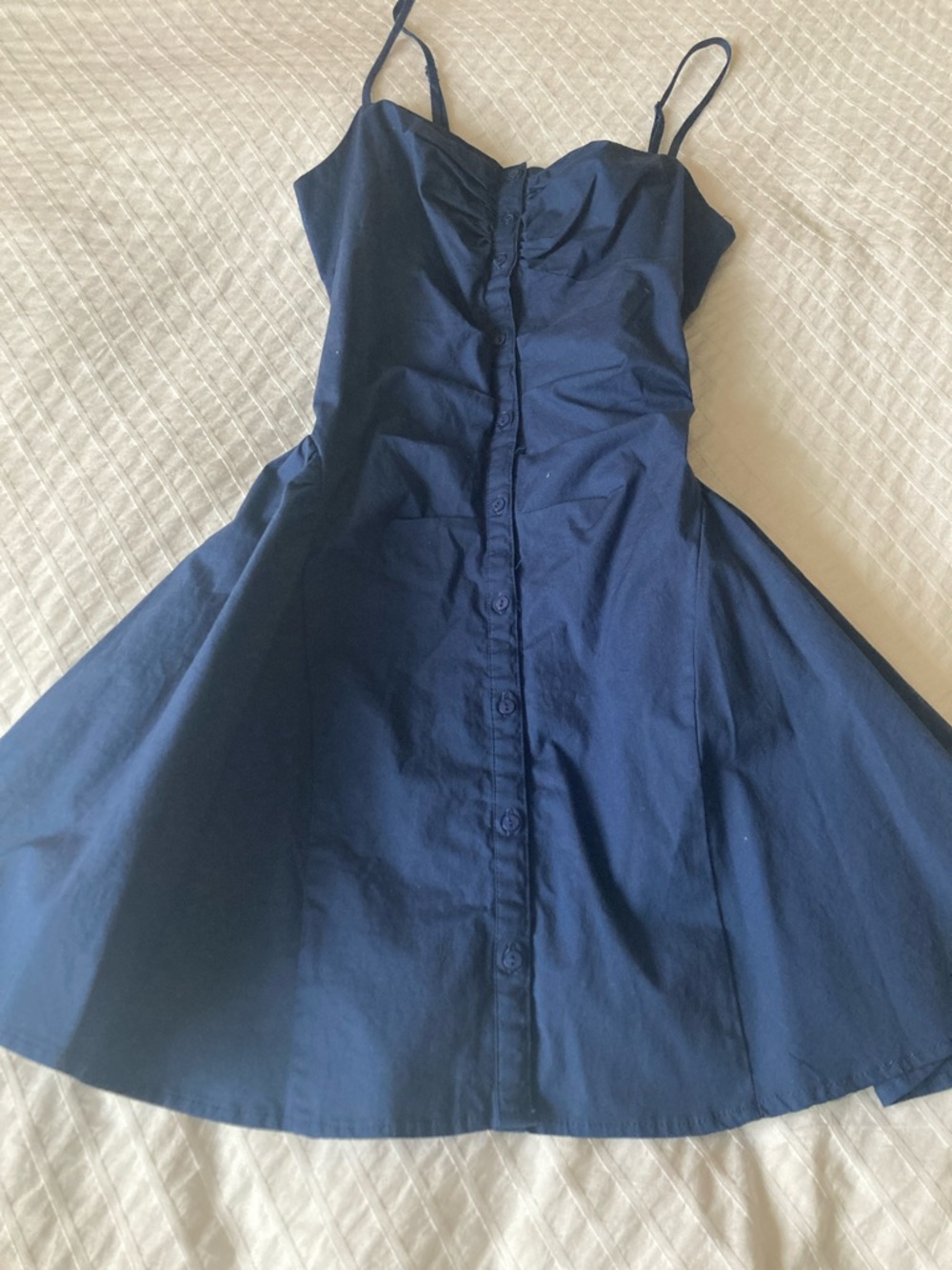 Wild Fable Women’s Button-Front Poplin Mini A- Line Dress